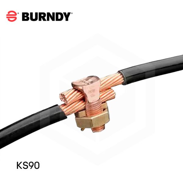 Conector split bolt de cobre Burndy para empalmes eléctricos