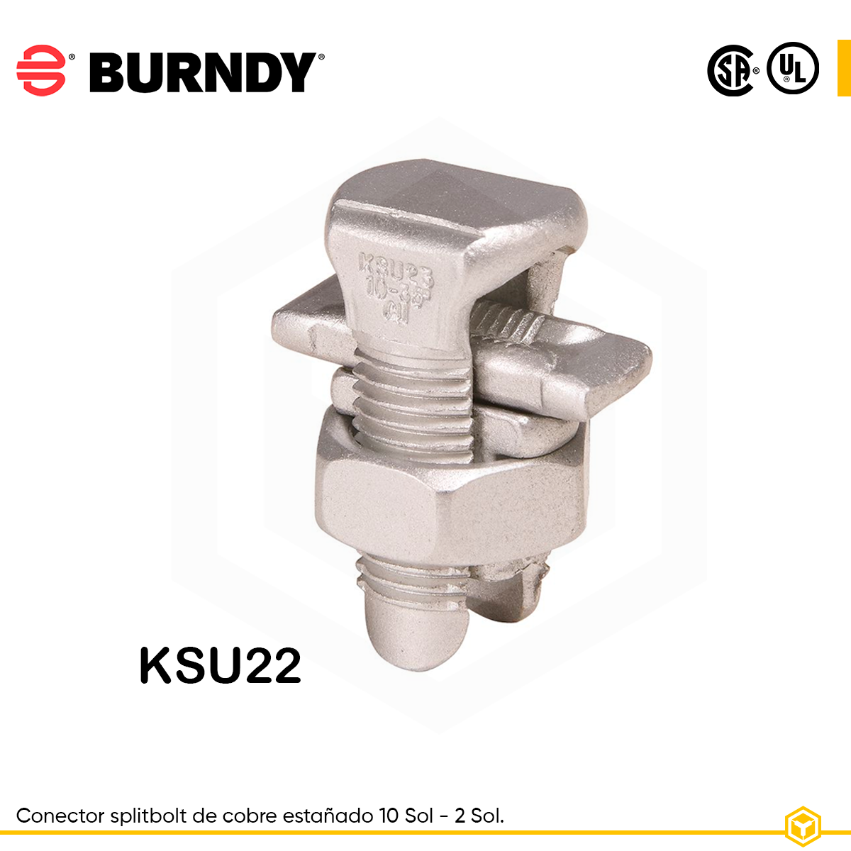 ksu22 burndy split bolt