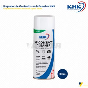 Aerosol KMK NF Contact Cleaner limpiador de contactos no inflamable 500 mL para mantenimiento eléctrico y electrónico.