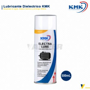 Aerosol KMK Electra Lube lubricante dieléctrico 500mL para protección eléctrica, desplazamiento de humedad y lubricación de componentes eléctricos y electrónicos.