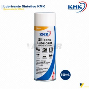 Aerosol KMK Silicone Lubricant lubricante sintético de silicona 500 mL para protección y lubricación industrial.