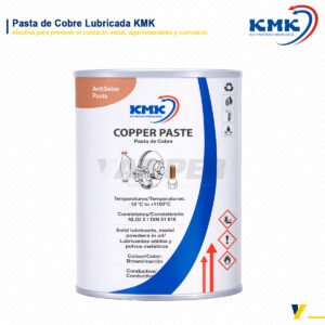 Pasta de cobre lubricada KMK Copper Grease para protección contra agarrotamiento y altas temperaturas