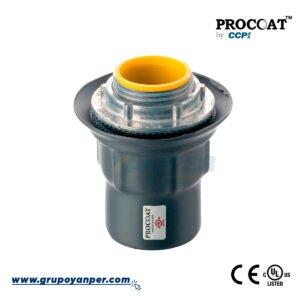 Conector hub meyer 6" revestido de pvc procoat ST150P